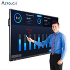 350nits Interactive Touch Panel 75 Inch Multifunctional With DP Port RoHS