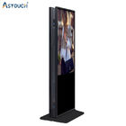 Indoor Freestanding Digital Signage 350nits Double Sided LCD Display 75 Inch