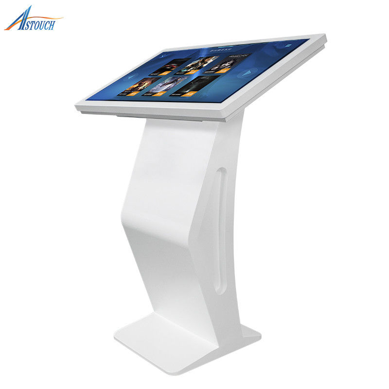 IR Touch Screen Advertising Kiosk Stable Interactive Digital Signage Kiosk