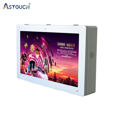 32 Inch Outdoor Digital Signage Displays IP65 1500nits Wall Mount